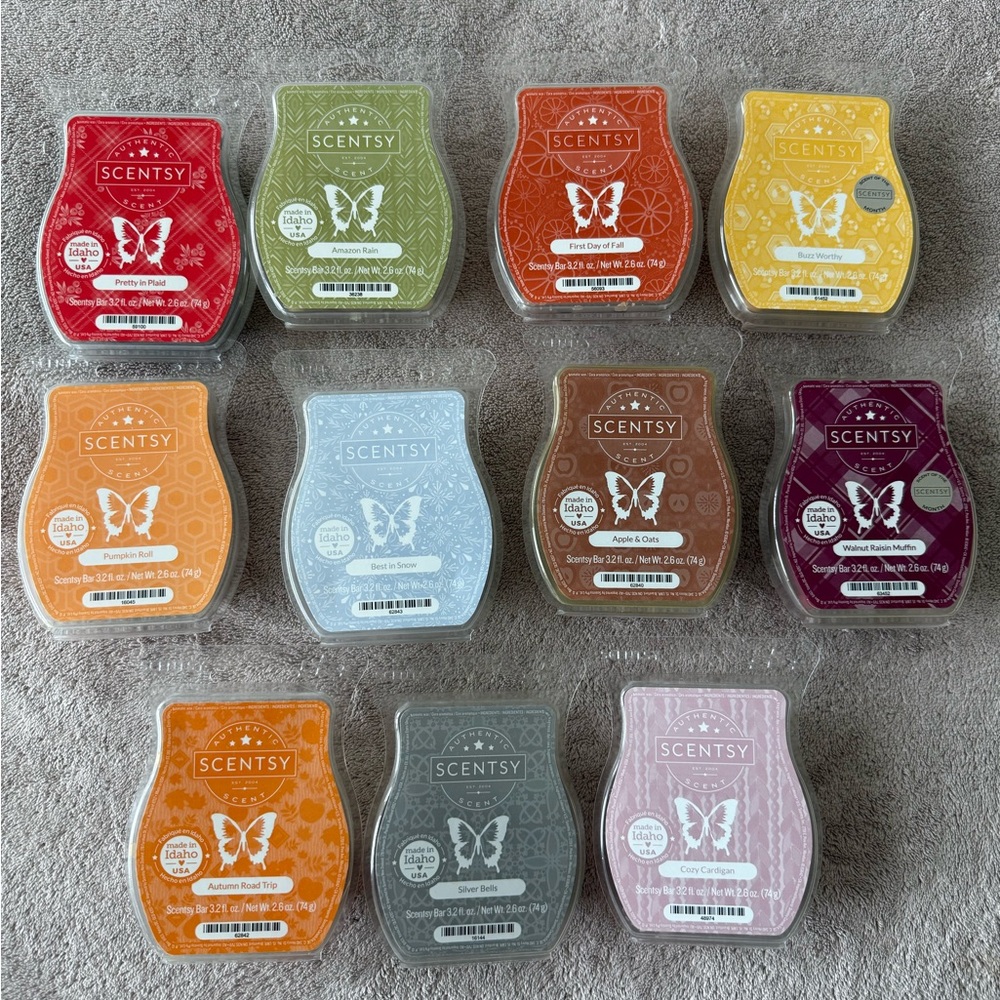 Scentsy Bar Wax Melts Wax Bar Bundle